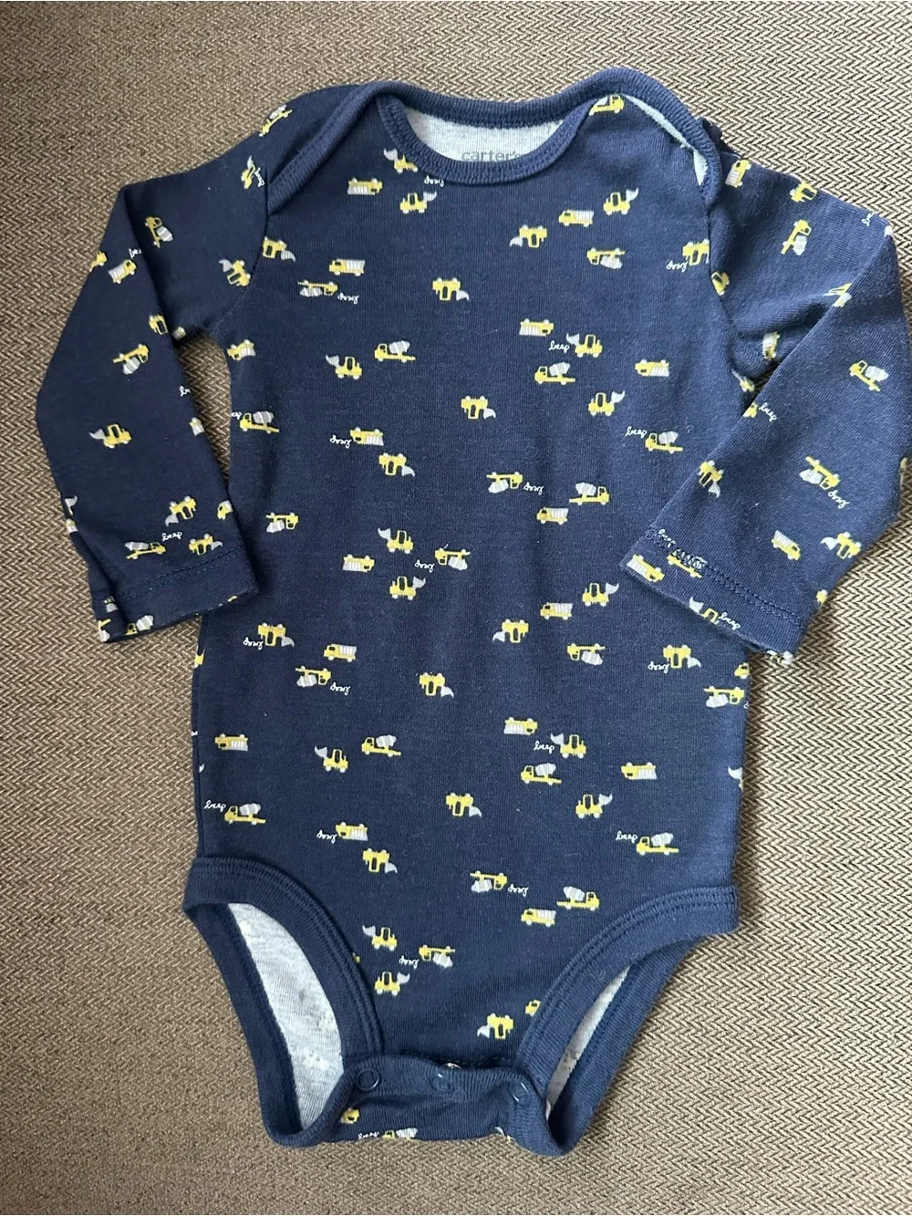 Carters long sleeve onesie
